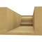 Ekena Millwork 6in. W x 4in. H x 16in. L Newport Woodgrain TimberThane Rafter Tail, Primed Tan RFTUR06X04X16NEWRCPR - alternate 5